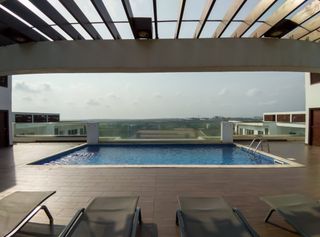 Dachterrasse mit Pool